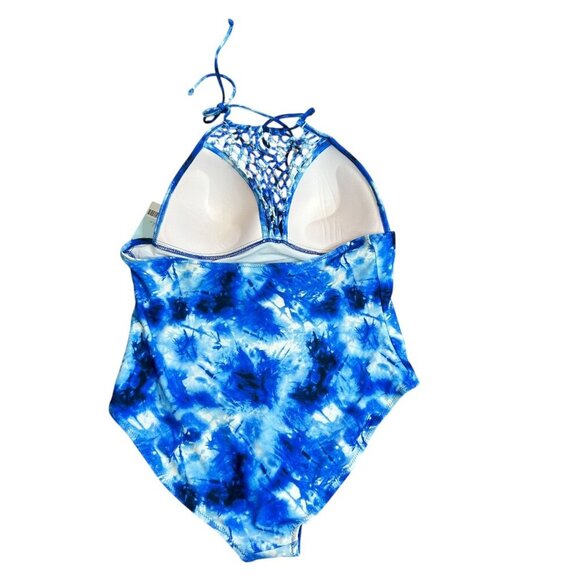 Cupse Freezing Ocean Net One Piece Swimsuit Size XXL NWT - Picture 5 of 11